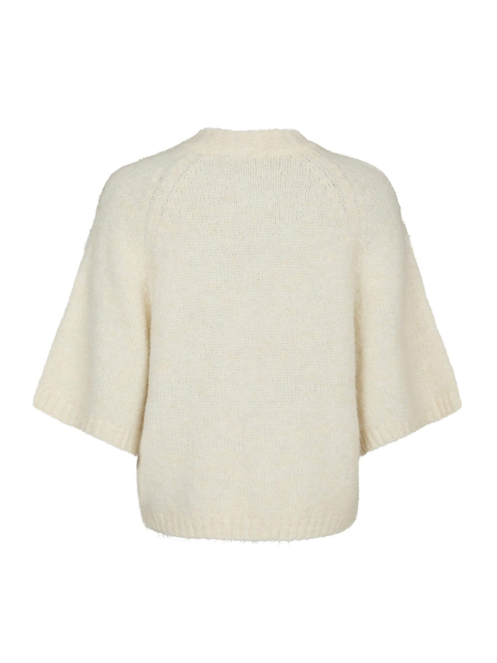Benuta Fluffy Knit Cardigan - Offwhite