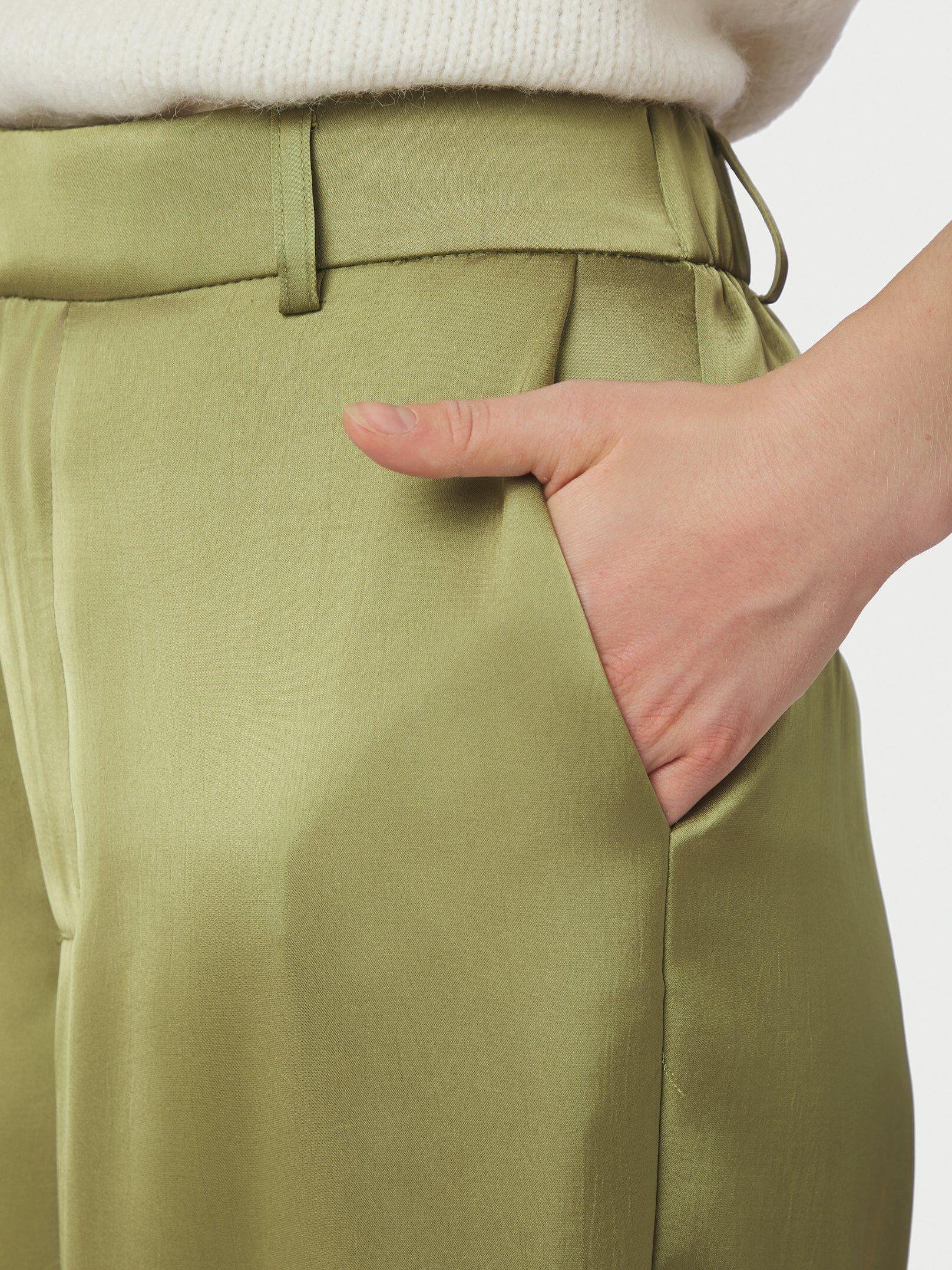 Emmet Heavy Sateen Pants - Sage Green