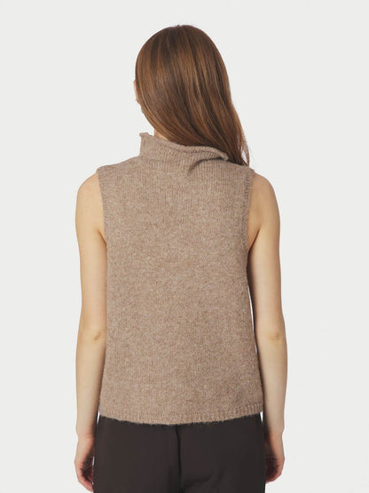Odelia Knit Top - Dark Sand