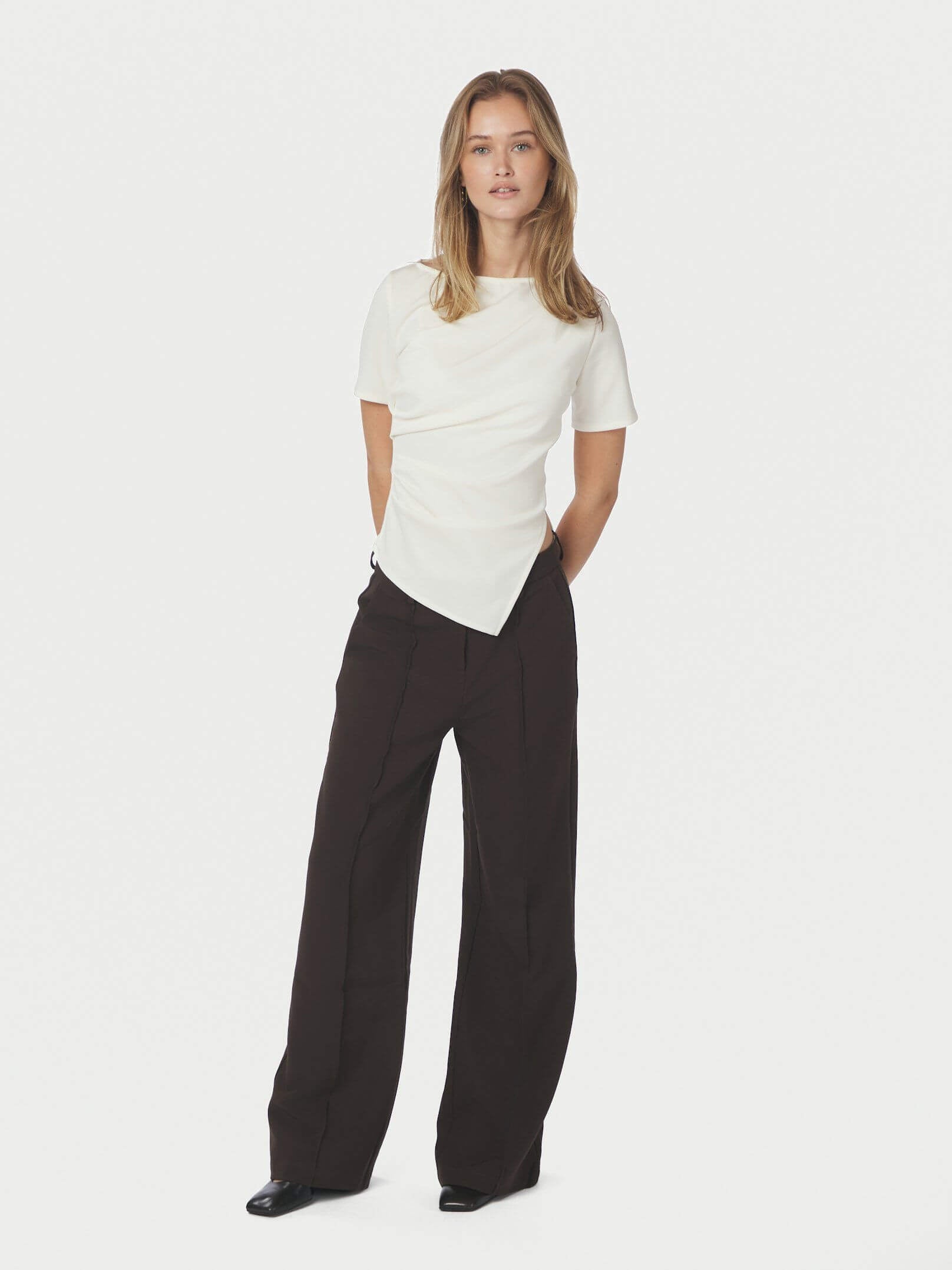 Rasmine Soft Blouse - Offwhite