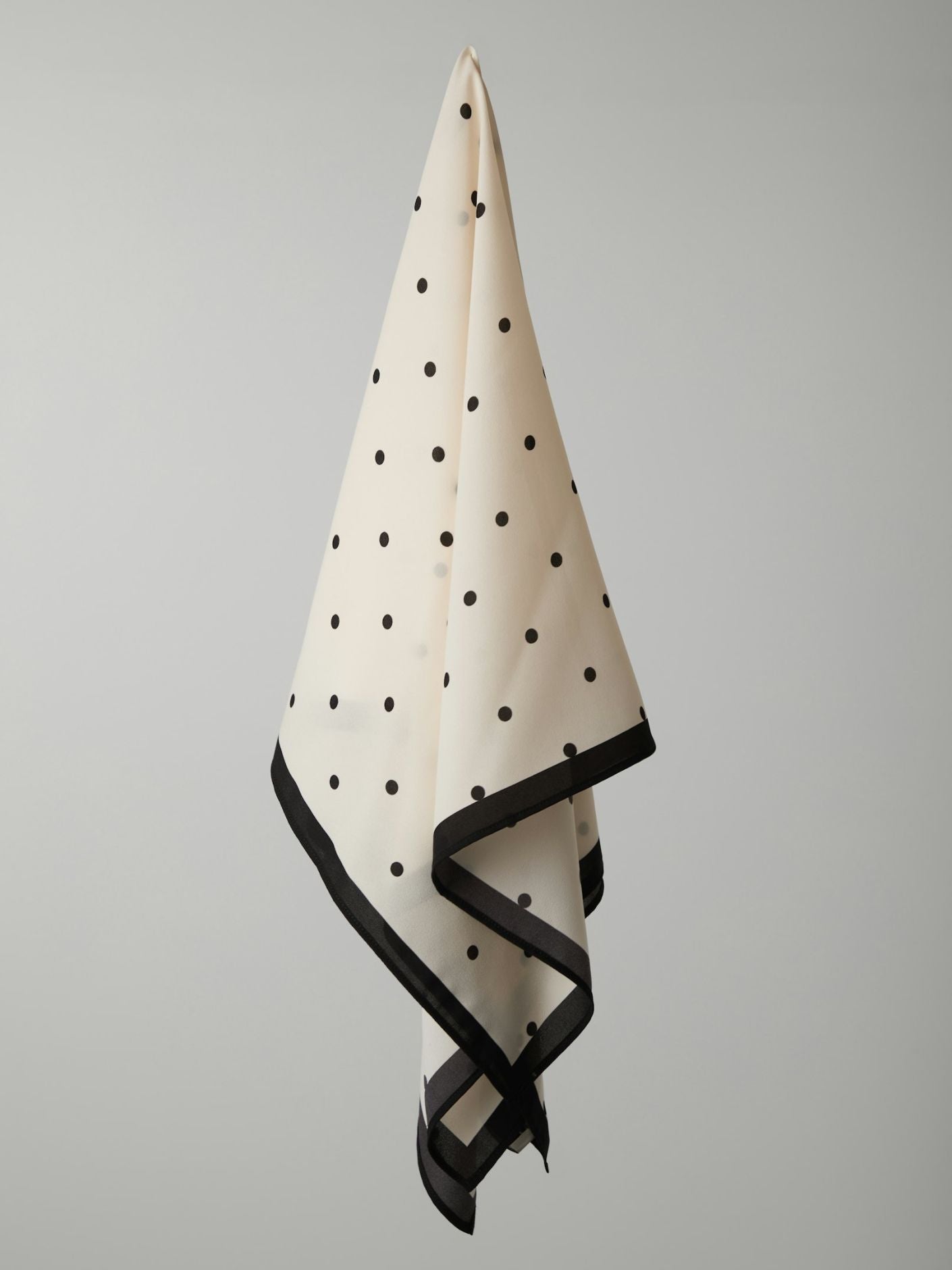 Tamma big dot scarf - Off white