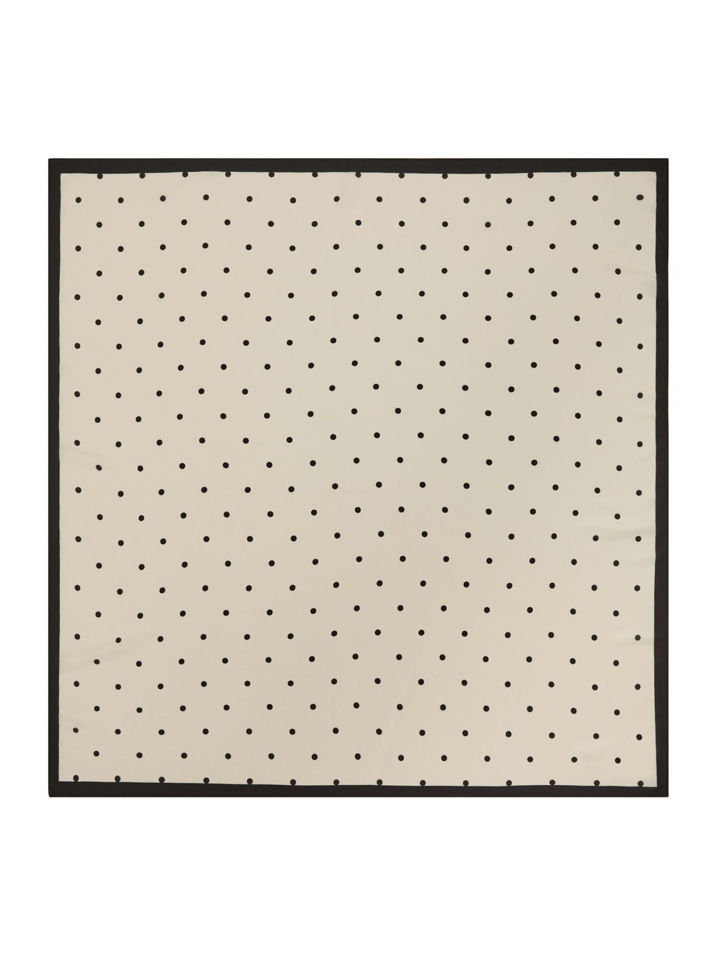 Tamma big dot scarf - Off white