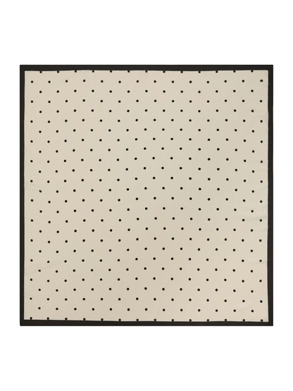 Tamma big dot scarf - Off white