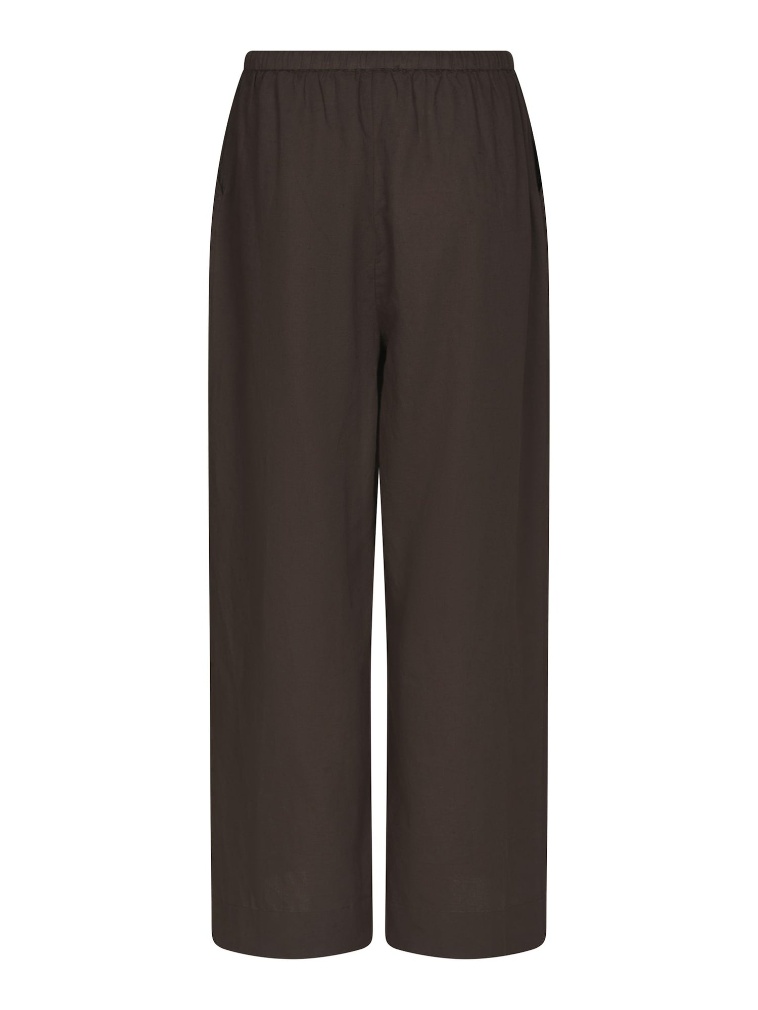 Heifa Linen Pants - Dark Brown