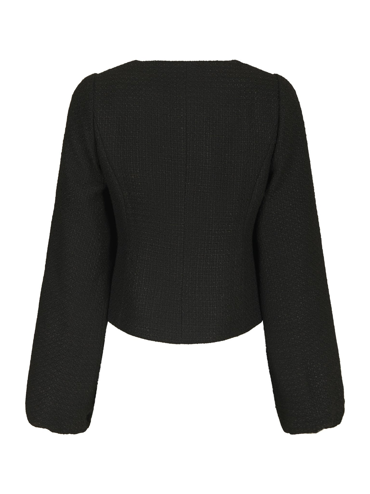 Junette Boucle Jacket - Black