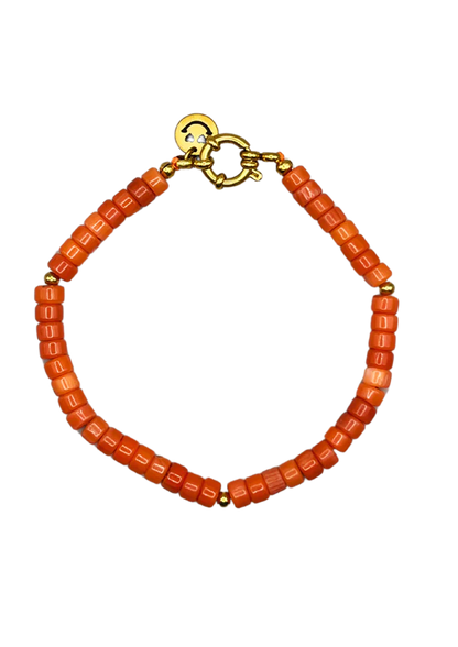 Tommy Bracelet - Orange Gold