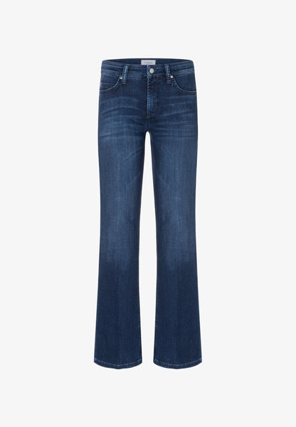 Paris flared - Greenish dark blue