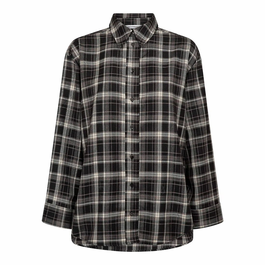 DagnyCC Check Shirt - Black