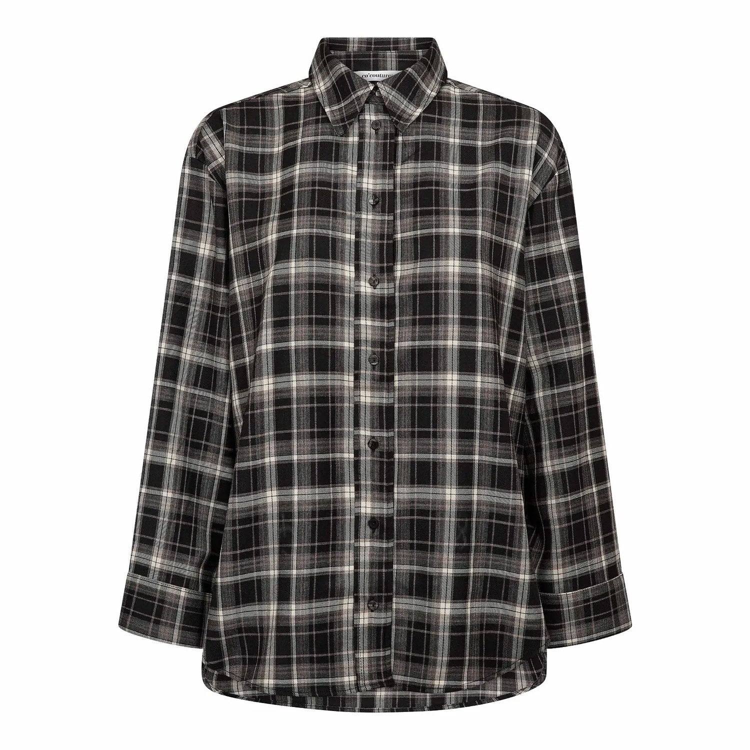 DagnyCC Check Shirt - Black