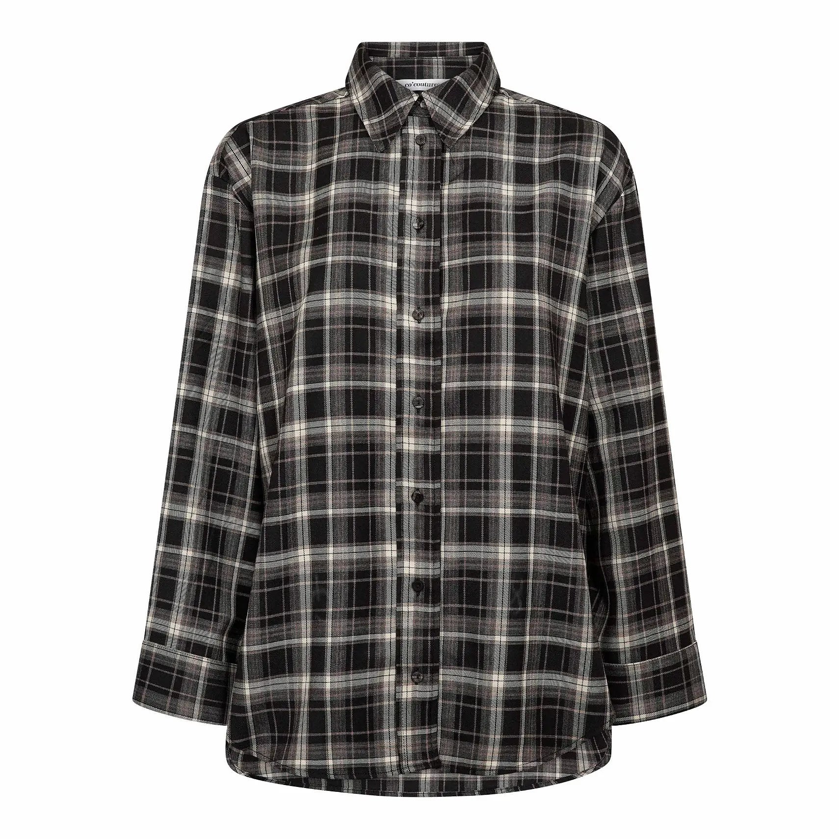 DagnyCC Check Shirt - Black