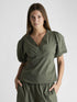Irina Poplin Blouse - Army