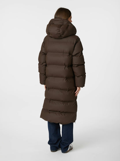 Viviana C Puffer Jacket - Dark Brown