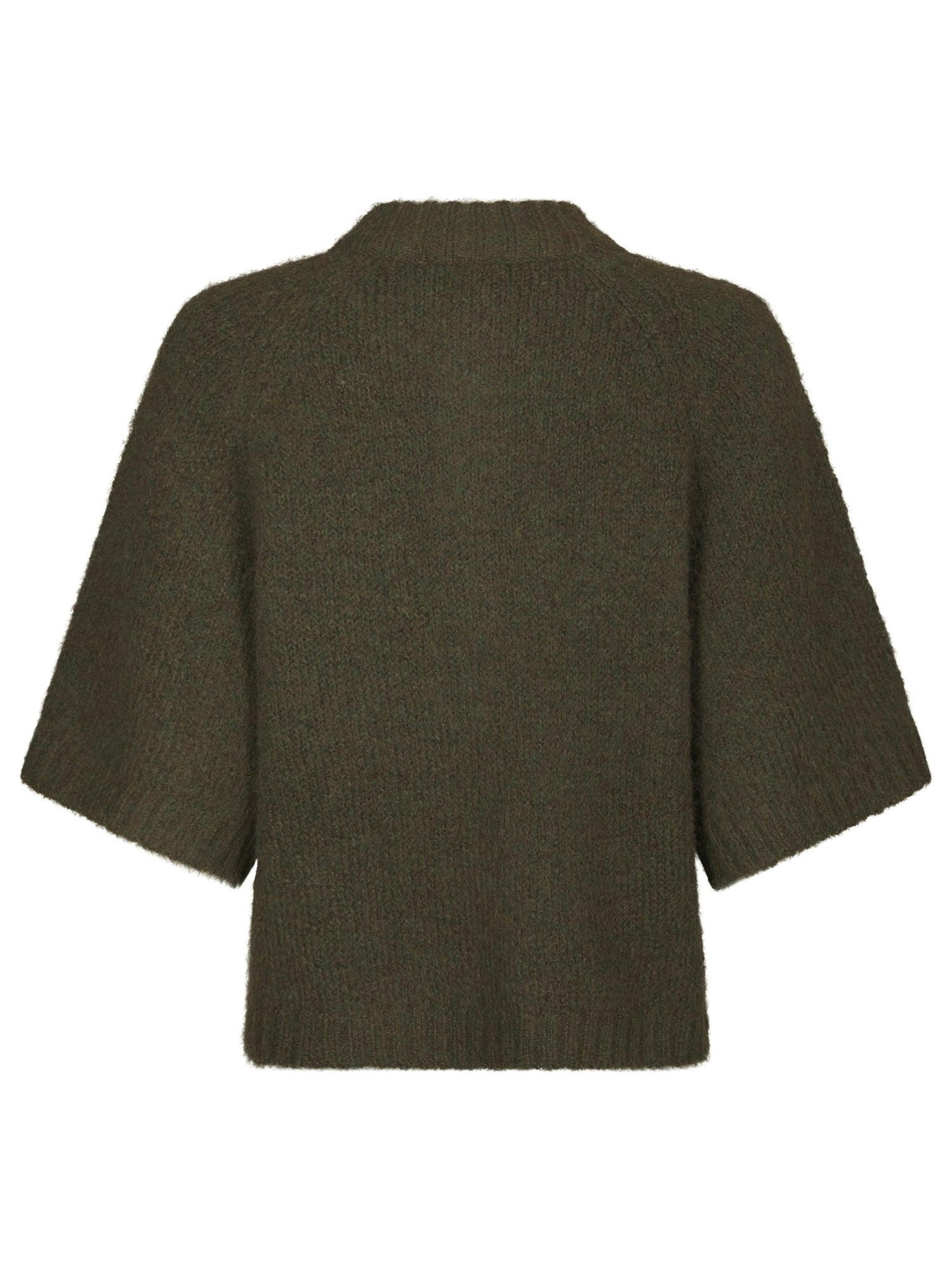 Benuta Fluffy Strickjacke - Army