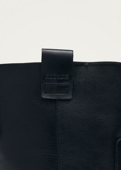 Rajan Leather Boots - Brushed Black