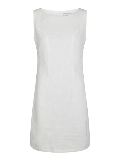 Bruna Ramie Dress - Off White