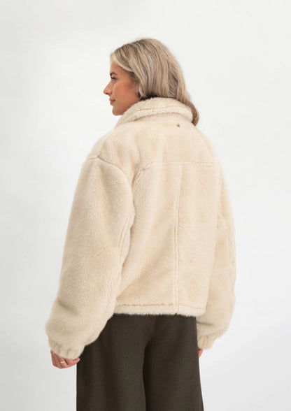 Reese Jacket - Cosy white