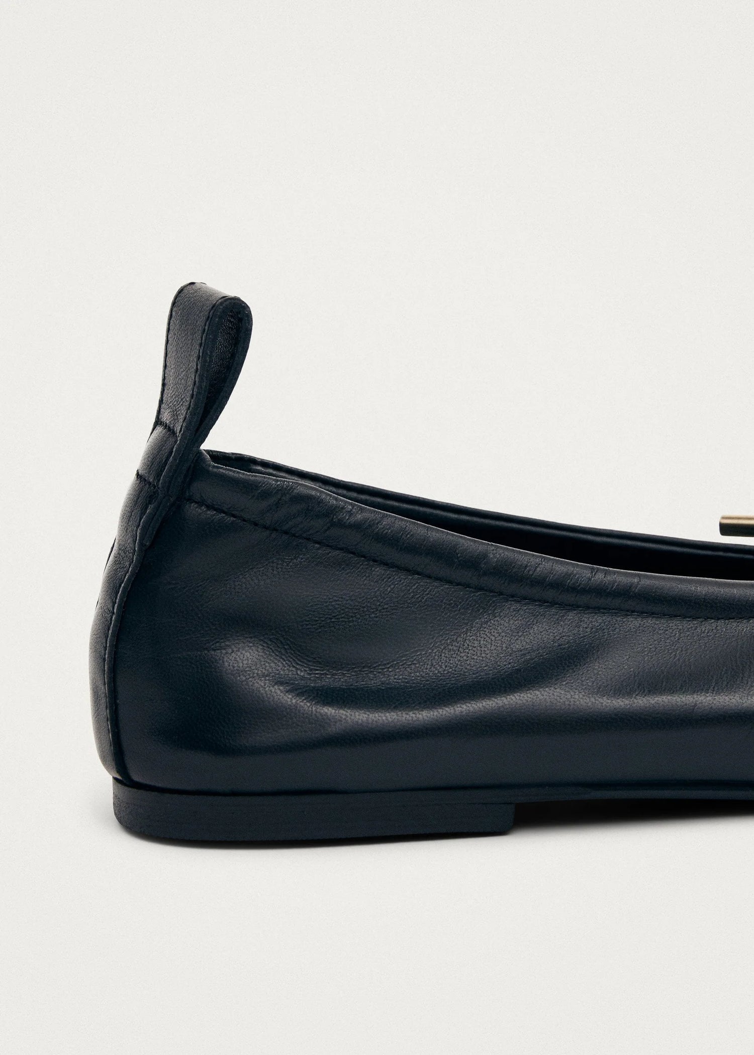Rosalind Leather Ballet Flats - Black