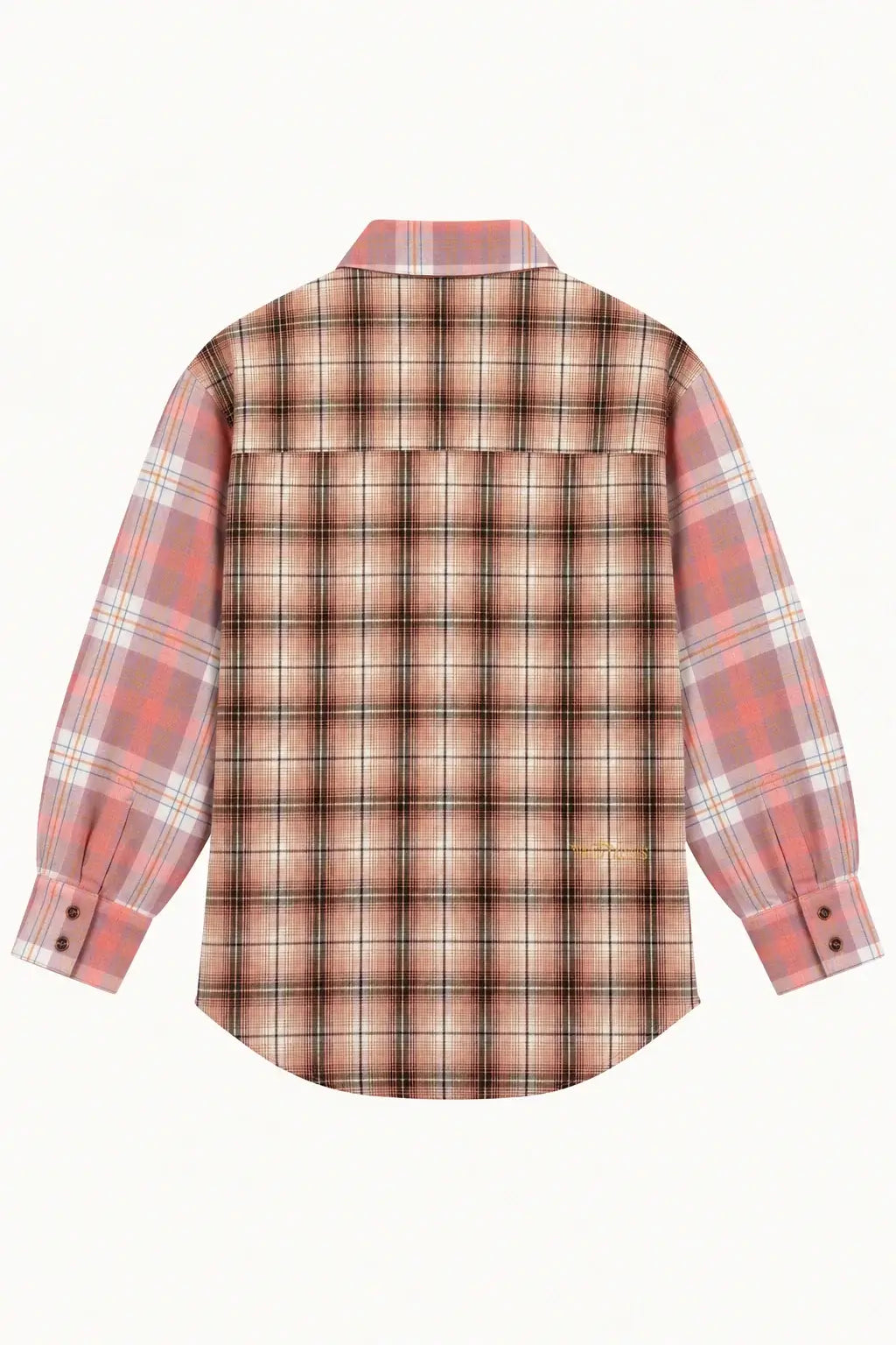 Reversible Flannel Shirt - Pink
