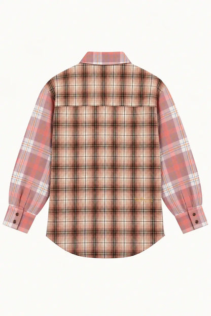 Reversible Flannel Shirt - Pink