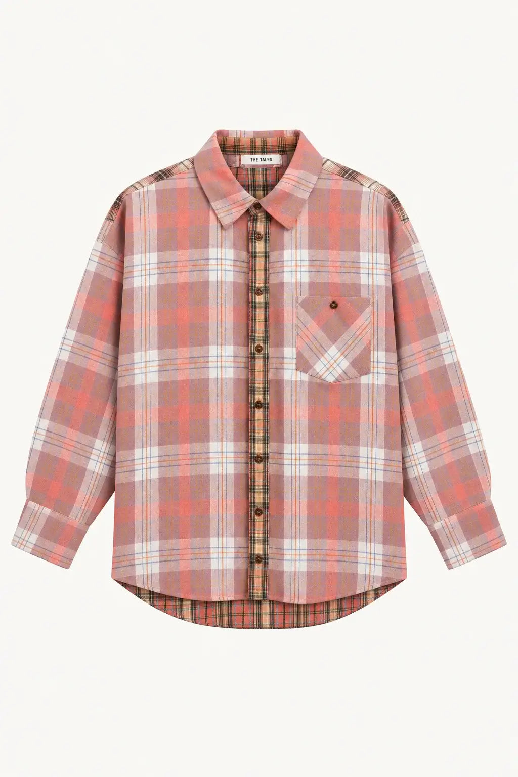 Reversible Flannel Shirt - Pink