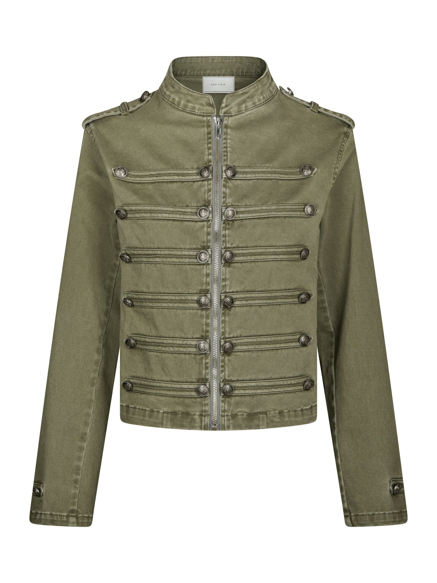 Sivena Denim Jacket - Army