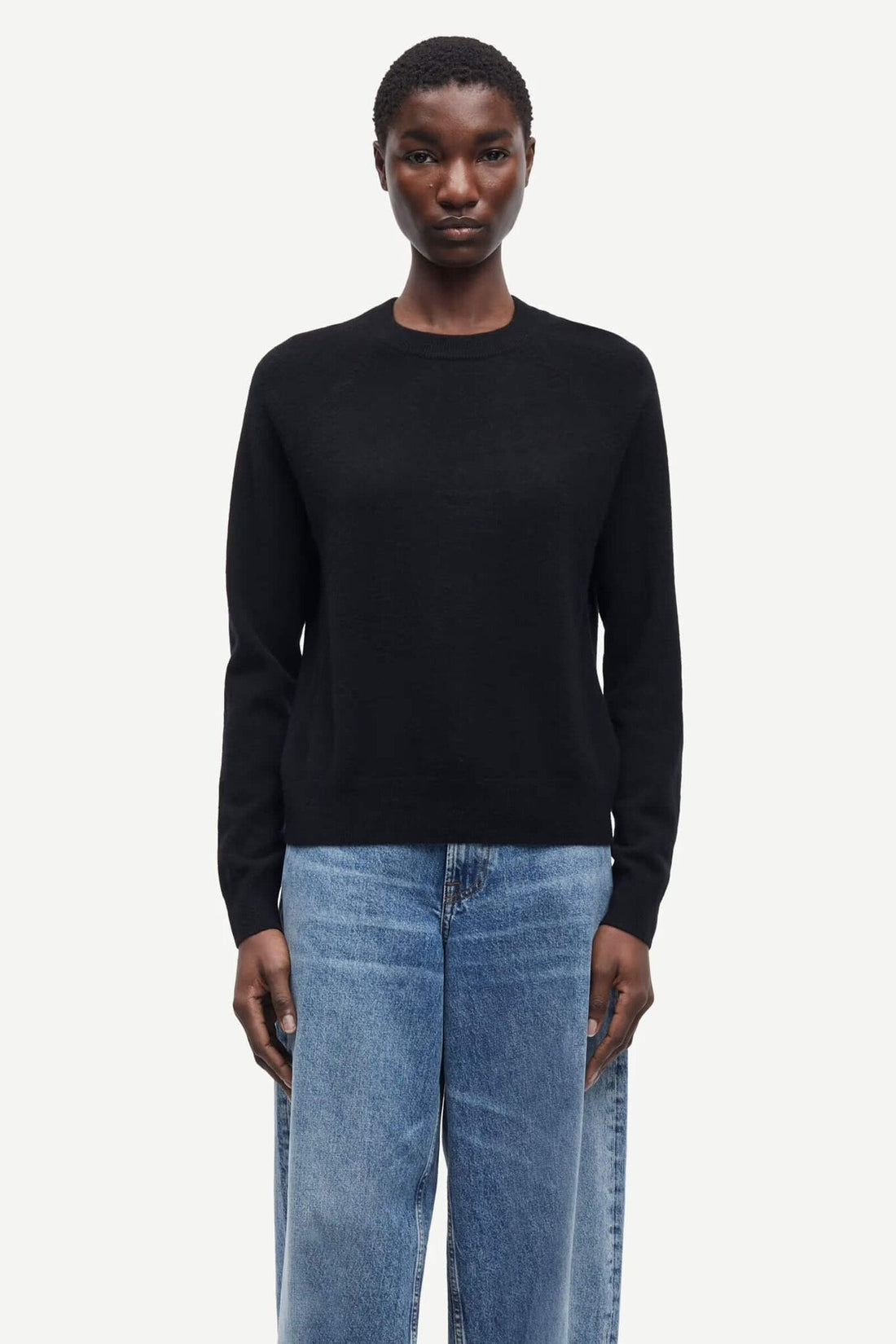 Boston o-neck - Black
