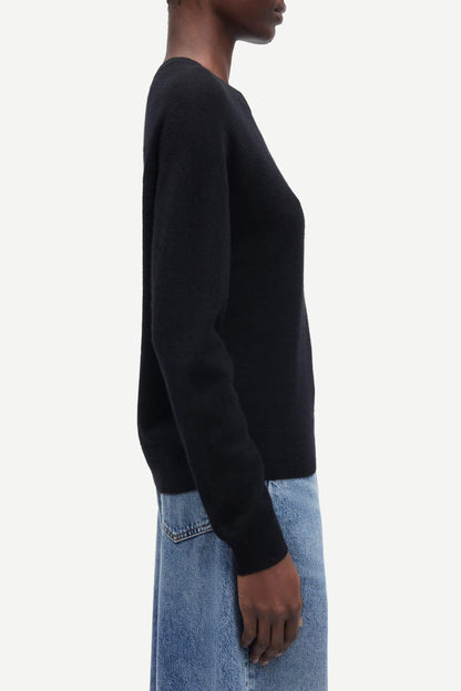 Boston o-neck - Black