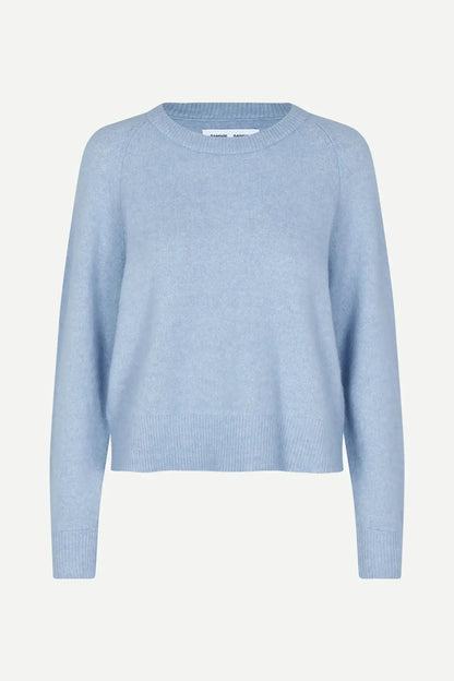 Charlotte knit sweater - 15010 - subdued blue