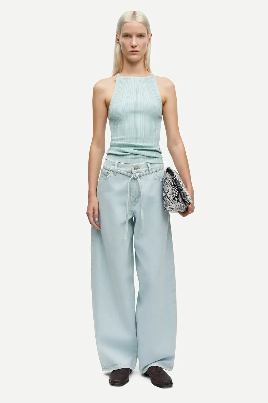 Saharper Jeans Belt - Surf Spray