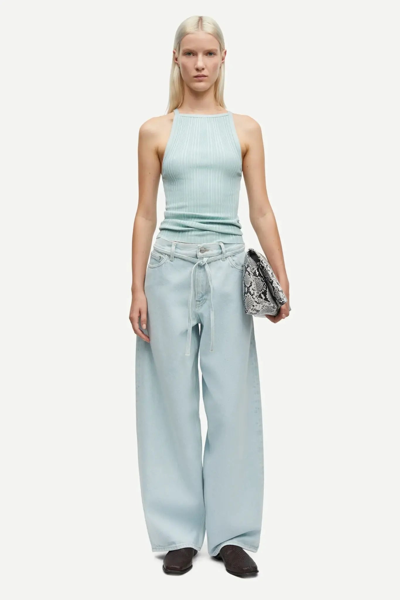 Saharper Jeans Belt - Surf Spray