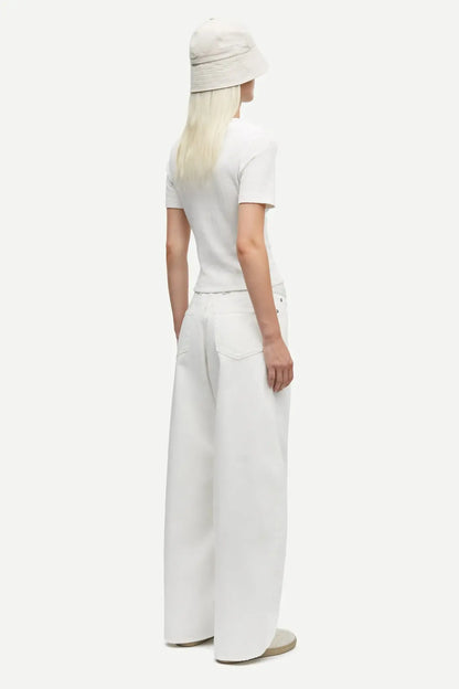 Saharper Jeans Belt - White Rock