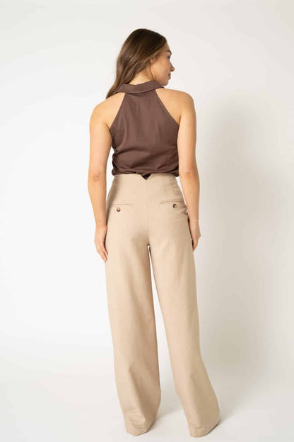 Scottie Pantalon - Beige allegra