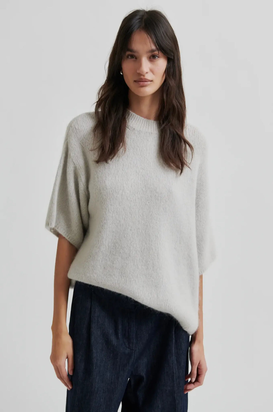 Wanda knit O-neck - moonstruck