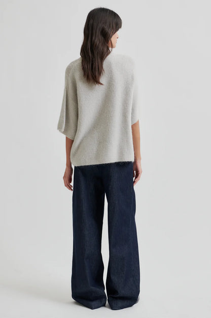 Wanda knit O-neck - moonstruck