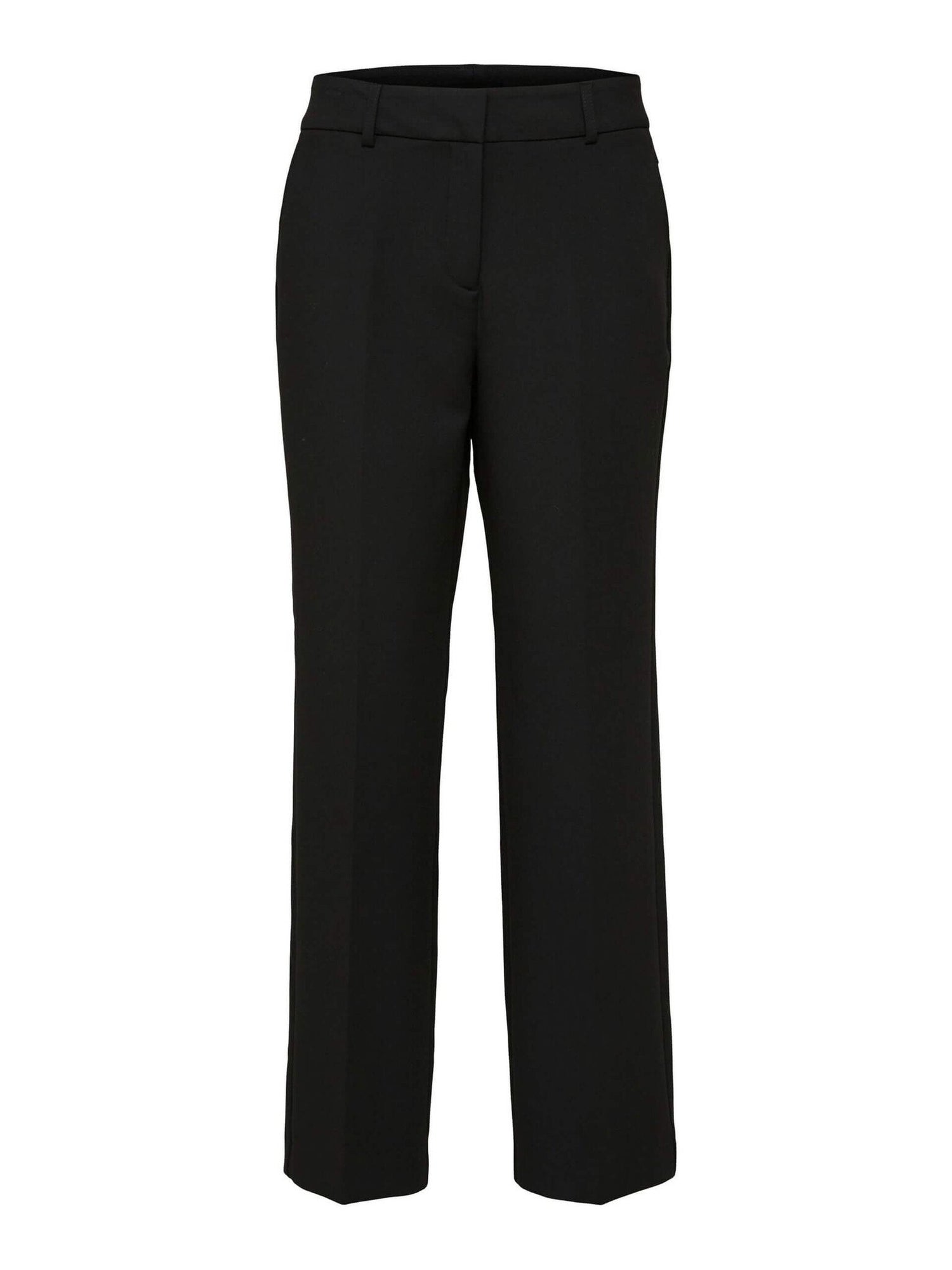 SLFRITA MW WIDE PANT - Black