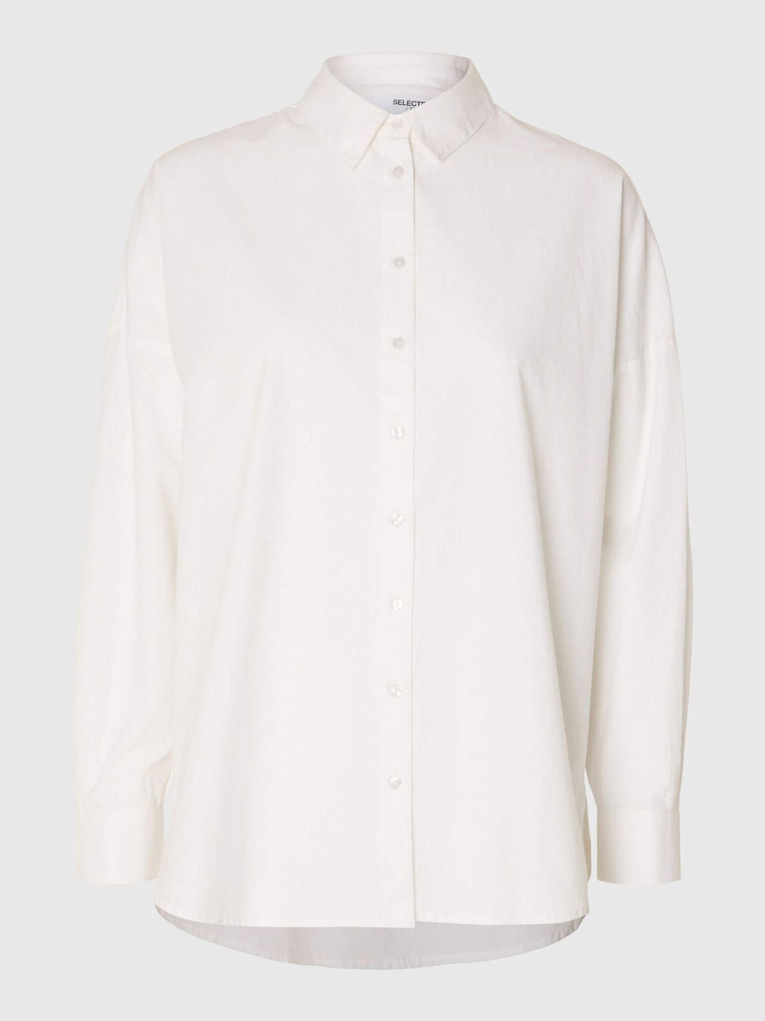 SLFDina-Sanni LS shirt - Bright White