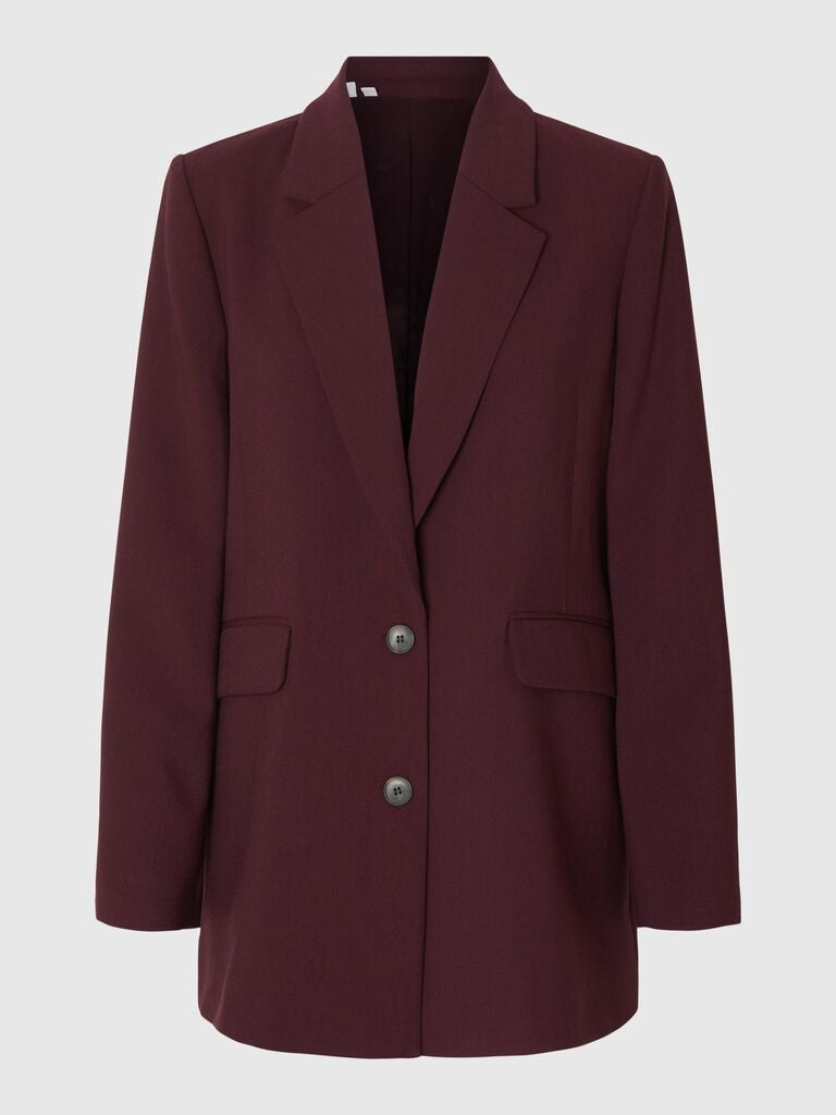 SLFRita LS Relaxed Blazer - Fig