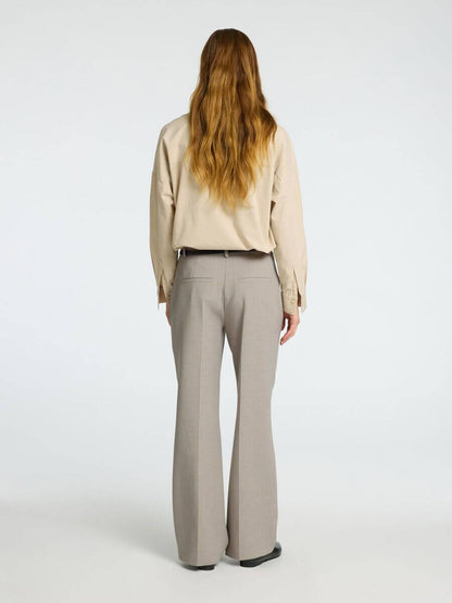 SLFRITA MW WIDE PANT MEL NOOS - Island Fossil