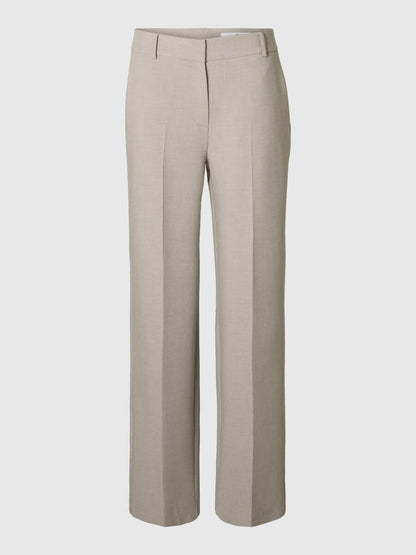 SLFRITA MW WIDE PANT MEL NOOS - Island Fossil