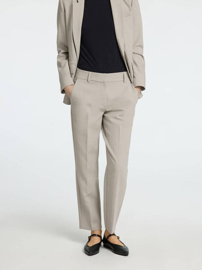 SLFRITA - RIA MW CROP PANT MEL NOOS - Island Fossil