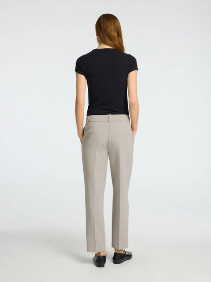 SLFRITA - RIA MW CROP PANT MEL NOOS - Island Fossil