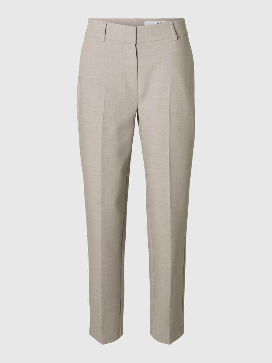 SLFRITA - RIA MW CROP PANT MEL NOOS - Island Fossil
