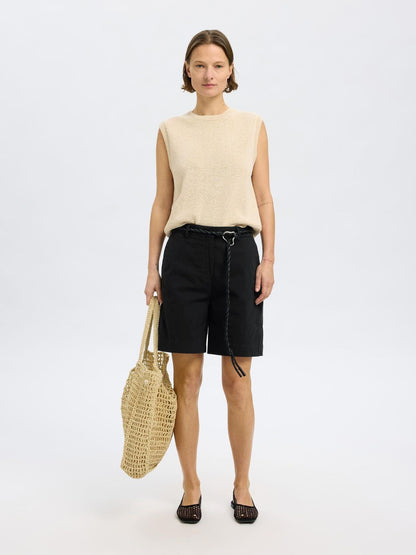 SlfVienna hw wide short - Black