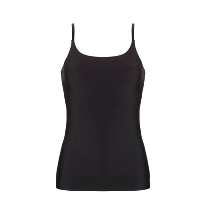 Secrets spaghetti top shape Black