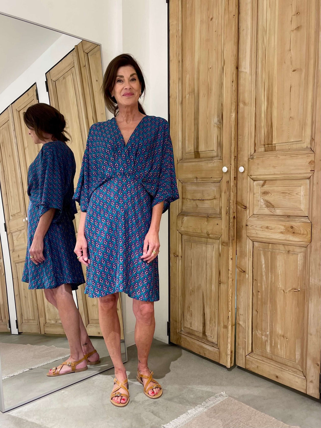 Rodrigo Short Dress - Multi