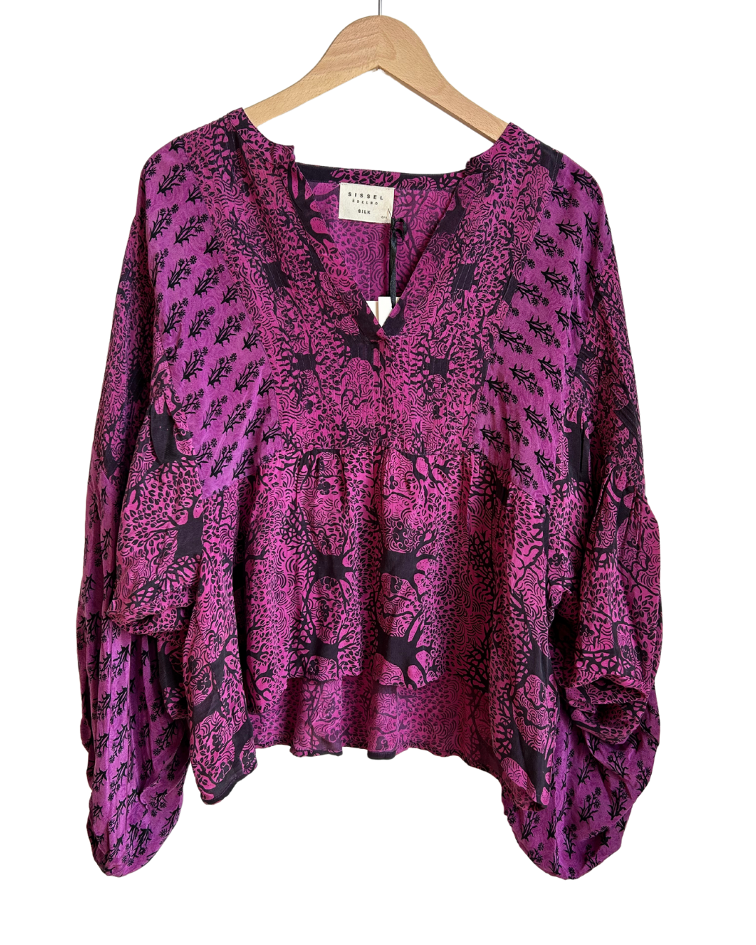 Bibi Baloon Silk Top -  no. 121