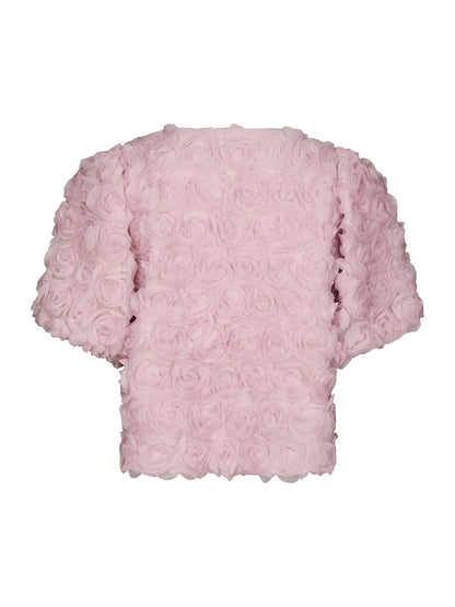 Aisa Flower Blouse - Rose
