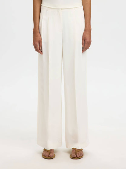 SLFExtra Wide Ellie HW Pant - Egret