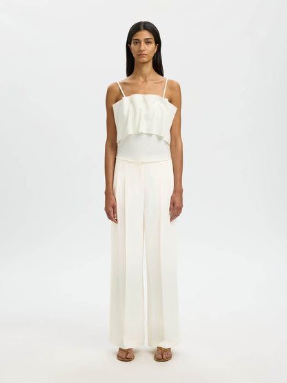 SLFExtra Wide Ellie HW Pant - Egret