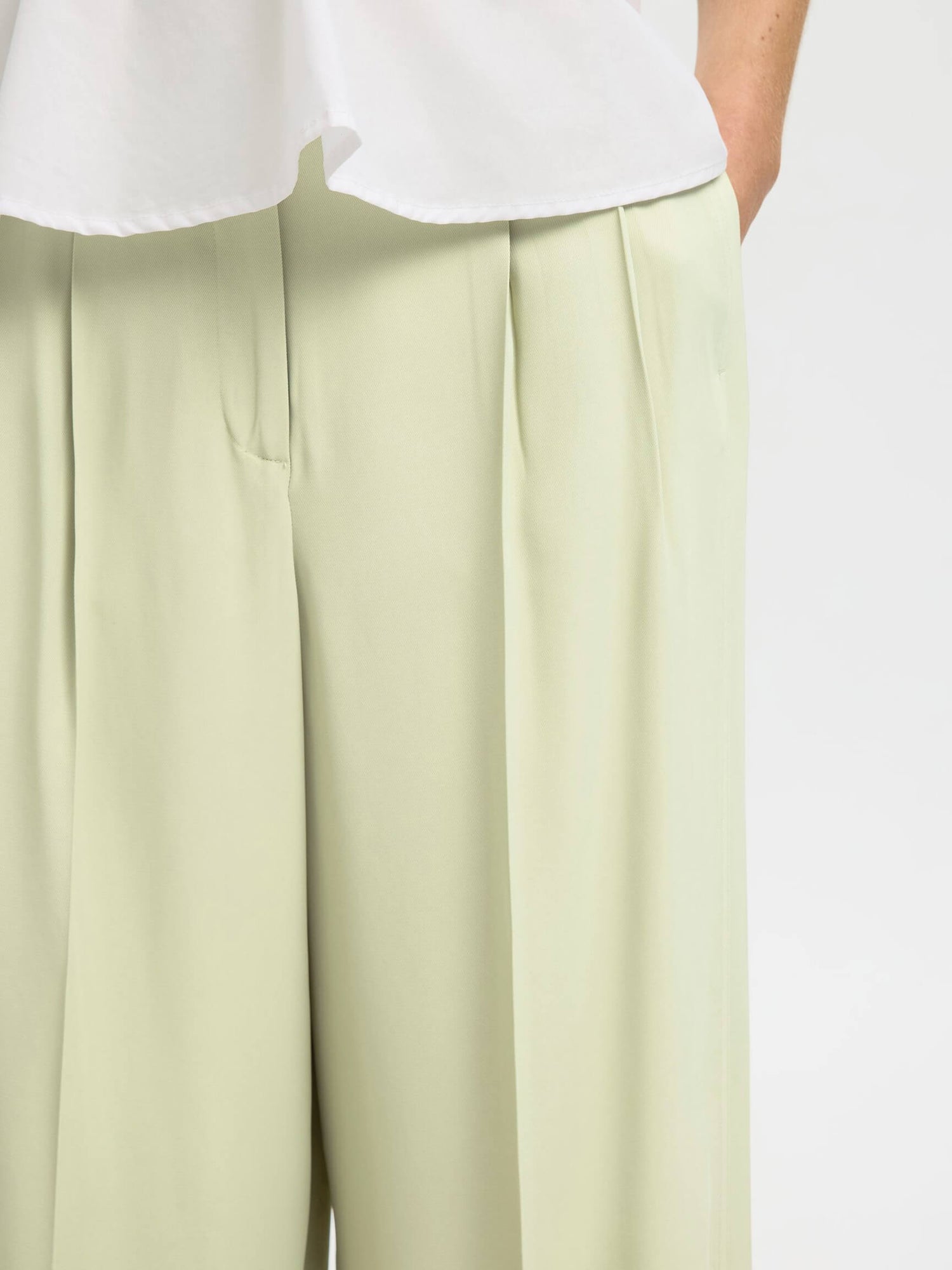 SLFExtra Wide Ellie HW Pant - Lint